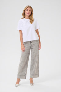 KAFFE KAeloise T-Shirt Optical White