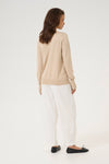 KAFFE KAlizza Knit Pullover Feather Gray