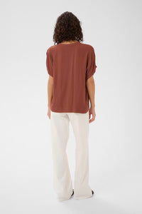 KAFFE KAgina Blouse Henna