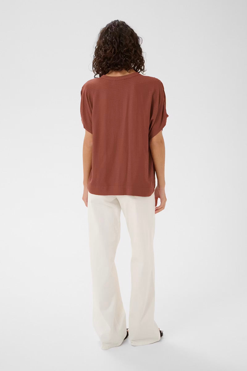 KAFFE KAgina Blouse Henna