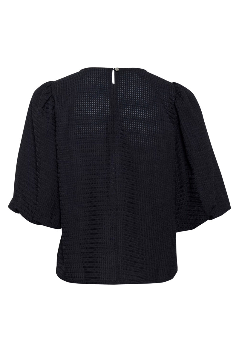 KAFFE KAmelani Blouse-Deep Black
