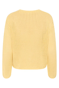 KAFFE KAsolar Knit Pullover Straw