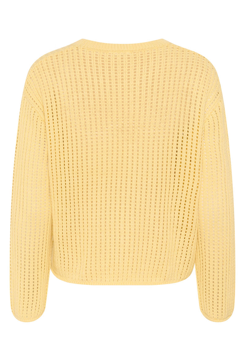KAFFE KAsolar Knit Pullover Straw
