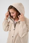 KAFFE KAennie Coat-Feather Gray