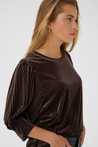 KAFFE KAcaca Blouse-Black Coffee