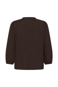 KAFFE KAmilia 3/4 SL Blouse Black Coffee