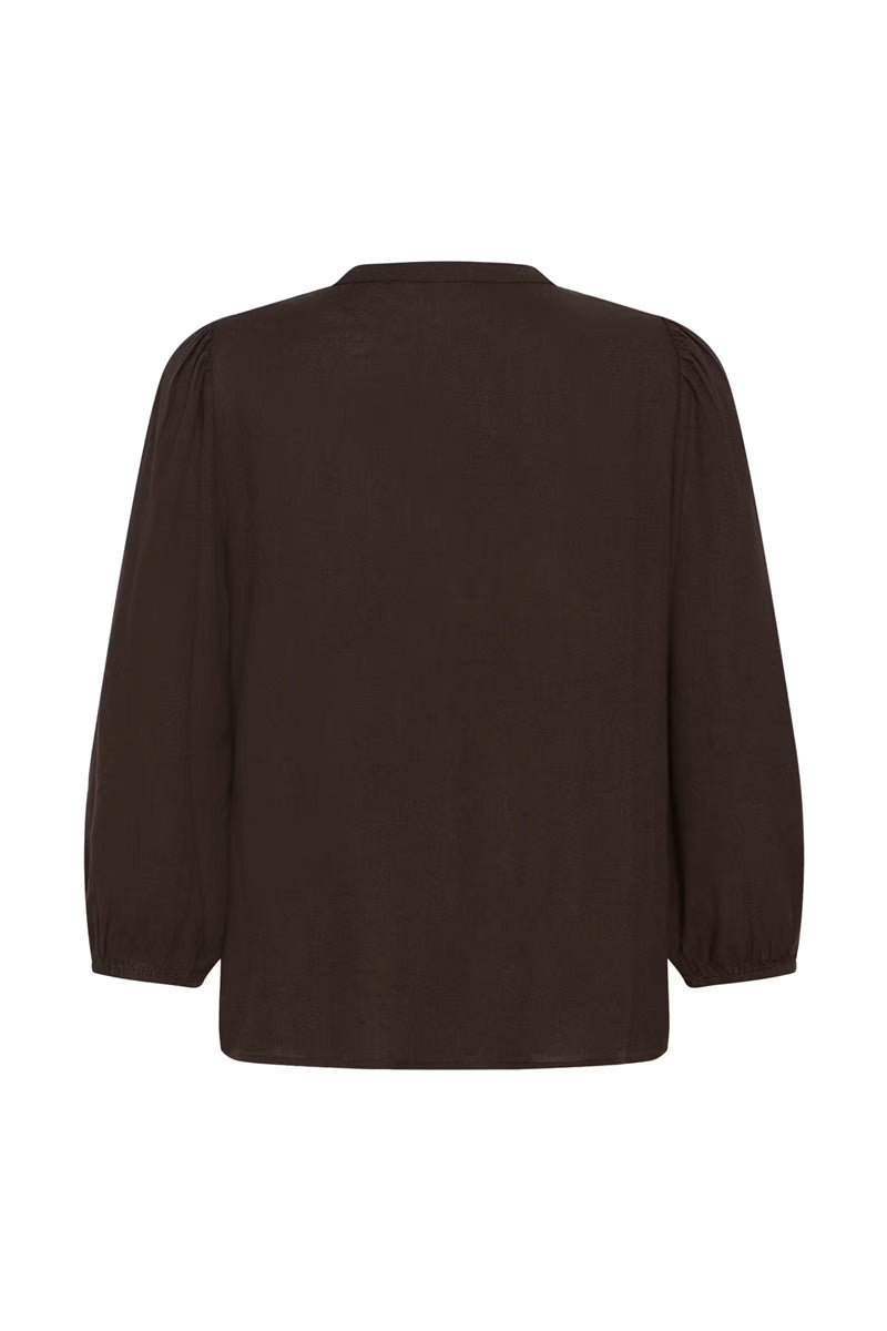 KAFFE KAmilia 3/4 SL Blouse Black Coffee
