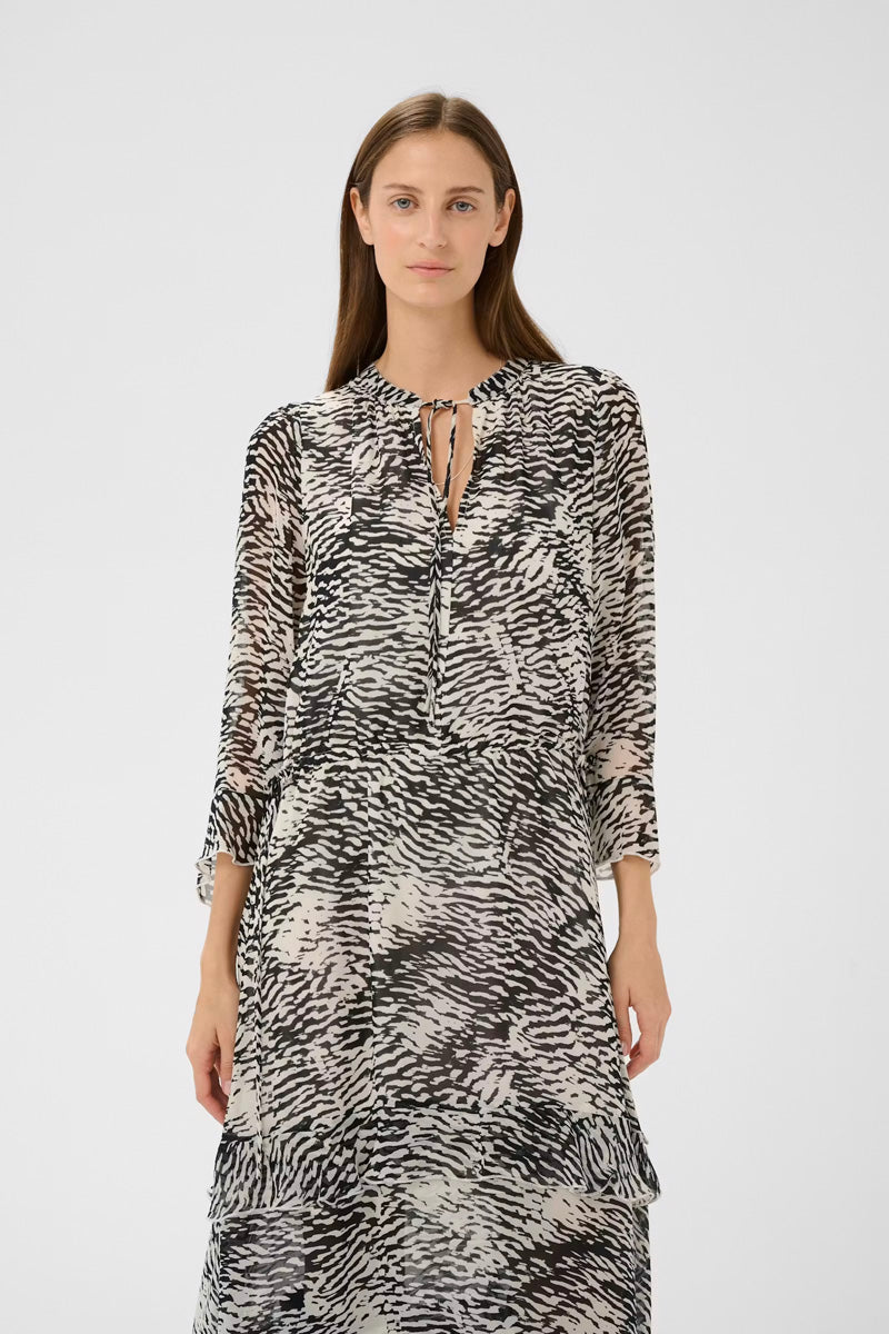 InWear LYON IW Dress Black/Wavy