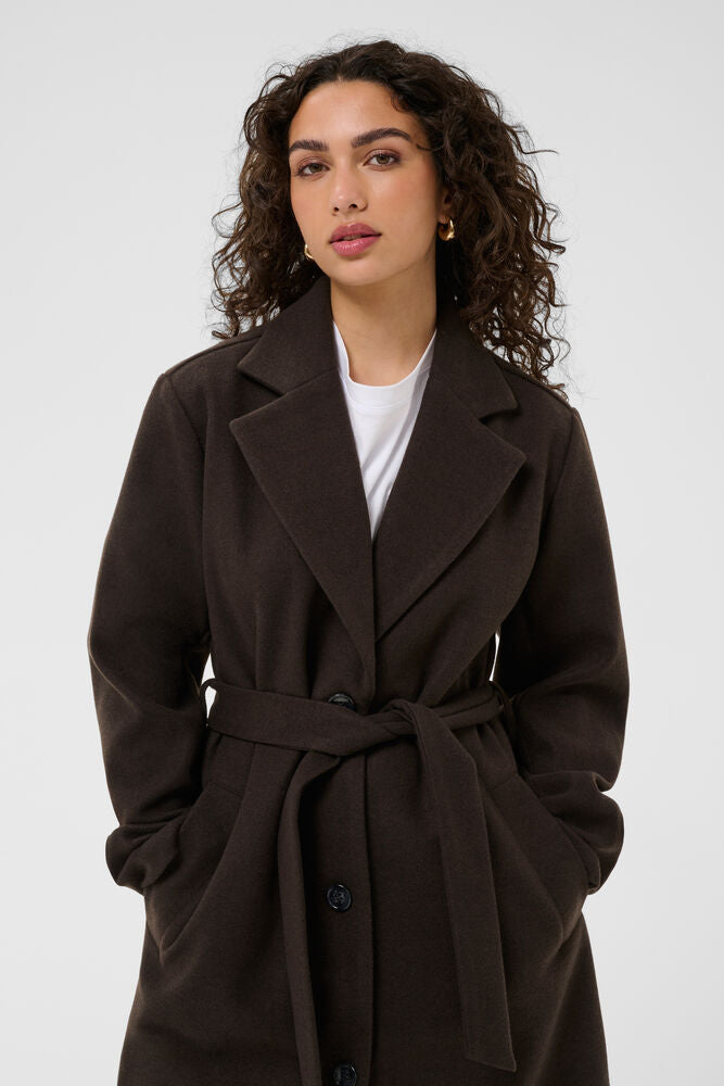 KAFFE KAsaturn Jacket-Coffee Bean