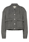 KAFFE KAvalentina Jacket Black/White Tweed