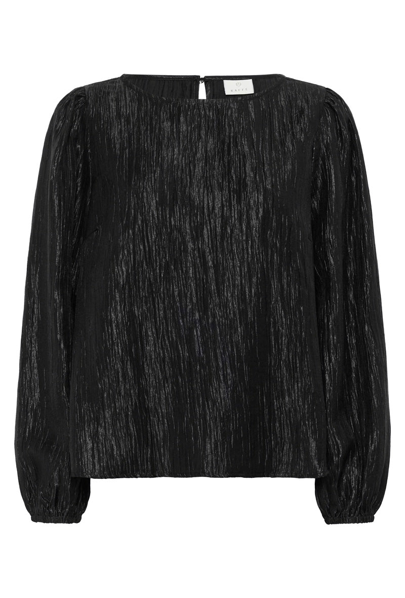 KAFFE KArizz Blouse-Deep Black