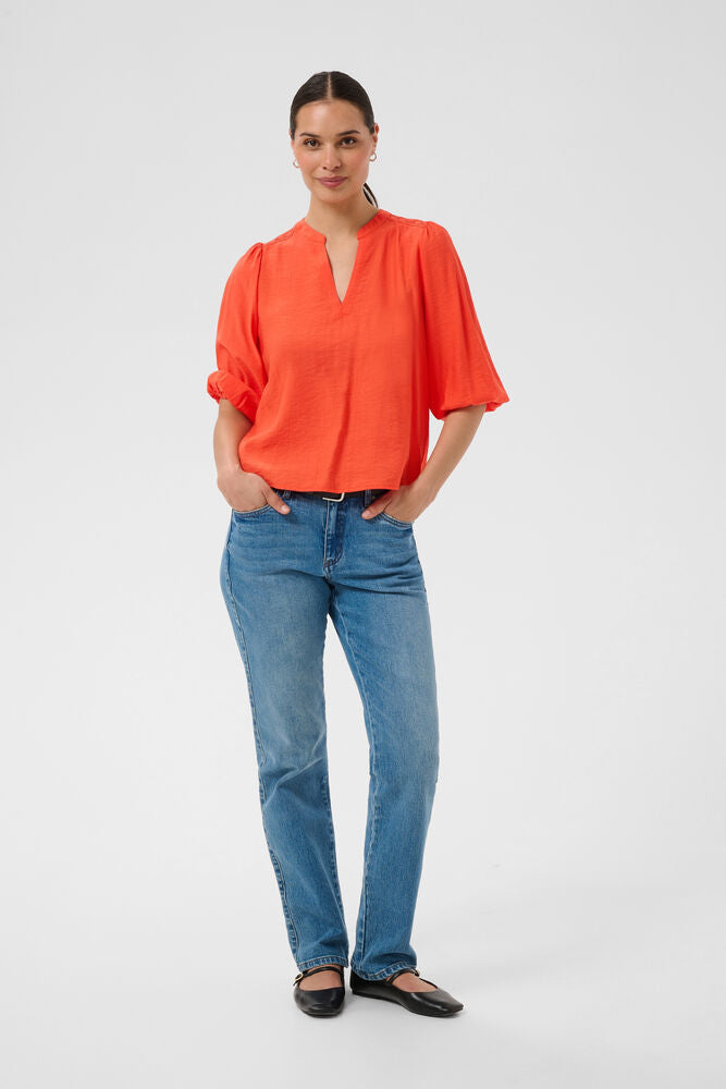 KAFFE KAalberta Blouse Tigerlily