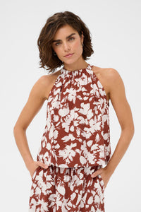 KAFFE KAevie Top Henna/Chalk