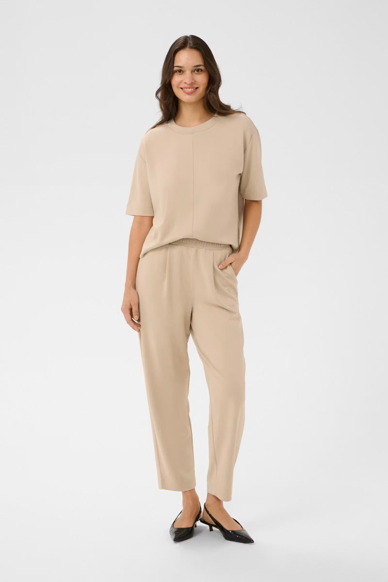 KAFFE KAannie Trousers Feather Grey
