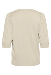 KAFFE KAlone Knit Pullover Feather Gray
