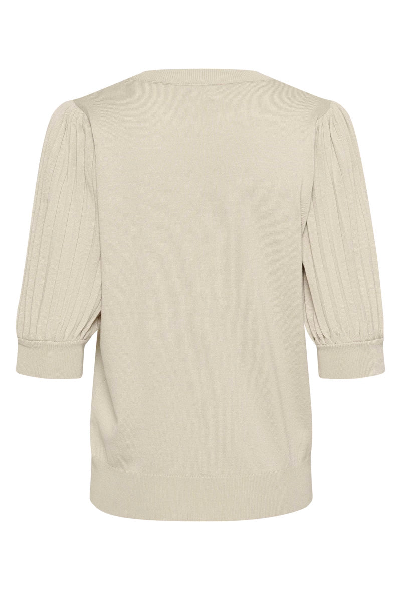 KAFFE KAlone Knit Pullover Feather Gray