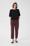 KAFFE KAmelani Blouse-Deep Black