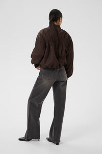 KAFFE KAarlette Bomber Jacket Coffee Bean