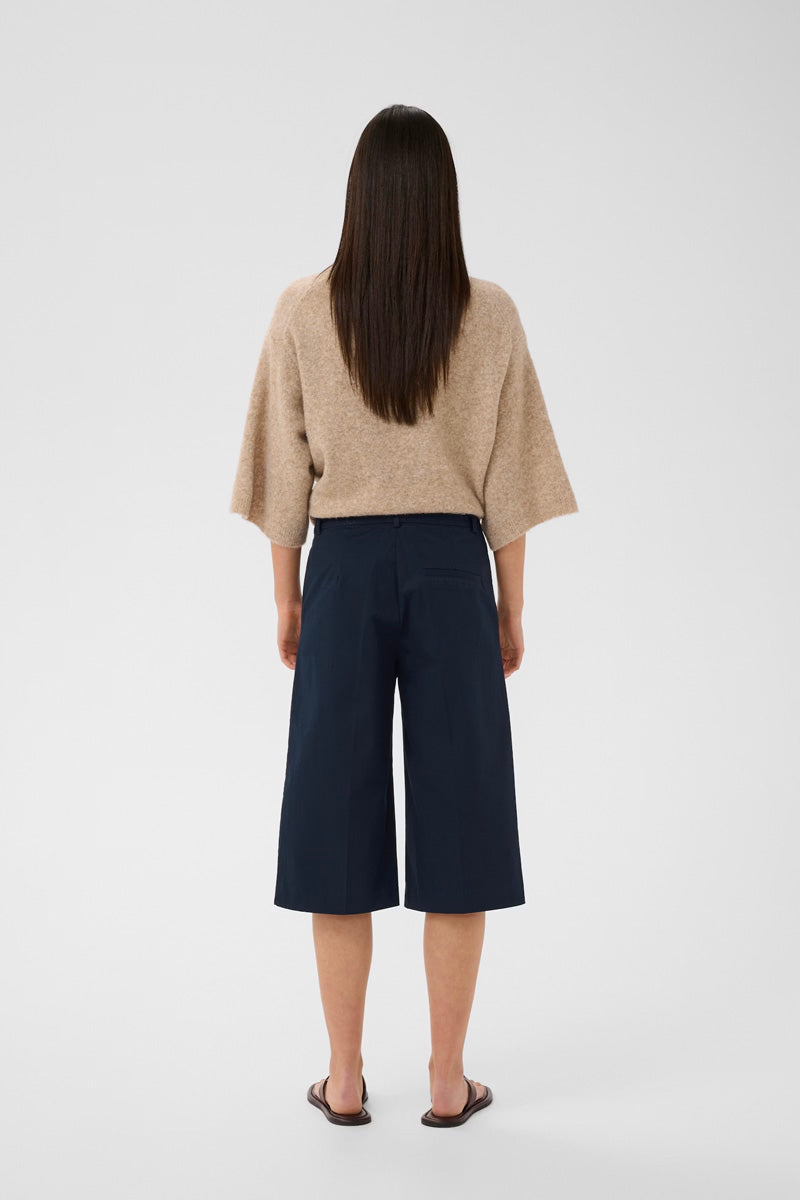 InWear DIAZ IW Culotte Pants Marine Magic