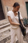 KAFFE KAgitte Trousers Feather Gray Melange