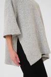 KAFFE KAniel Pullover Light Grey Melange