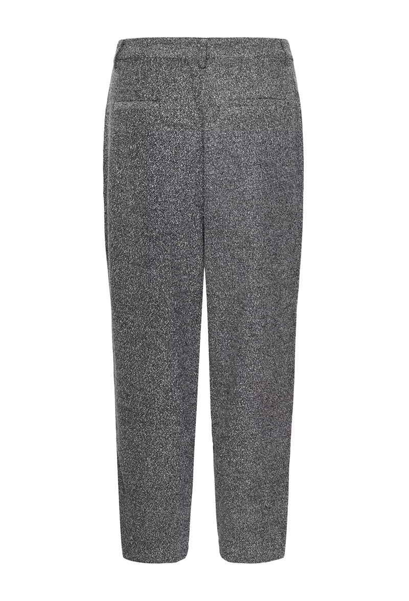 KAFFE KAalba Wide Pants Black Melange