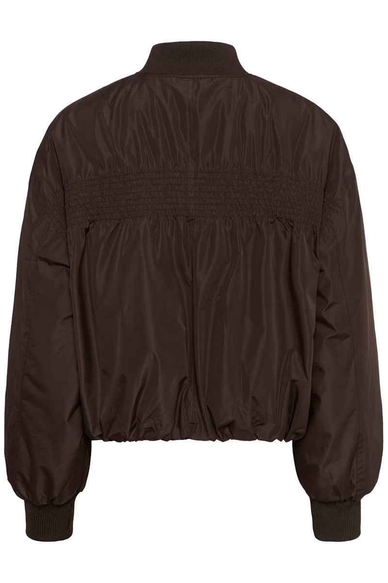 KAFFE KAarlette Bomber Jacket Coffee Bean