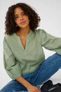 KAFFE KAgabriela Blouse-Sea Spray