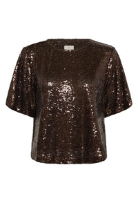 KAFFE KAmiranda Blouse-Black Coffee