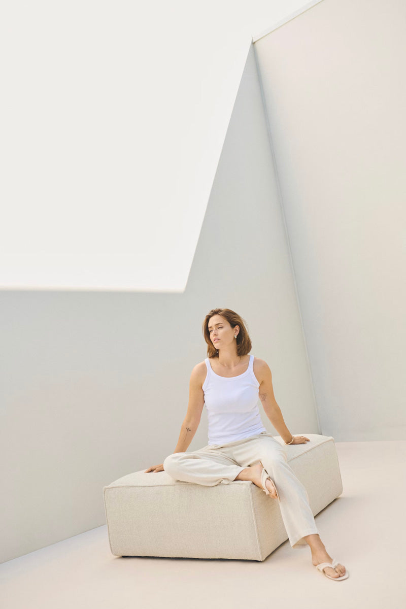 KAFFE KAliny Trousers Light Sand