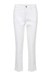 KAFFE KAzelina HW Straight Jeans Chalk