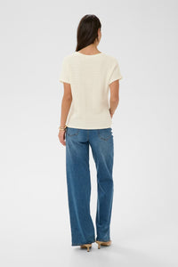 KAFFE KAfelicity Blouse Chalk White