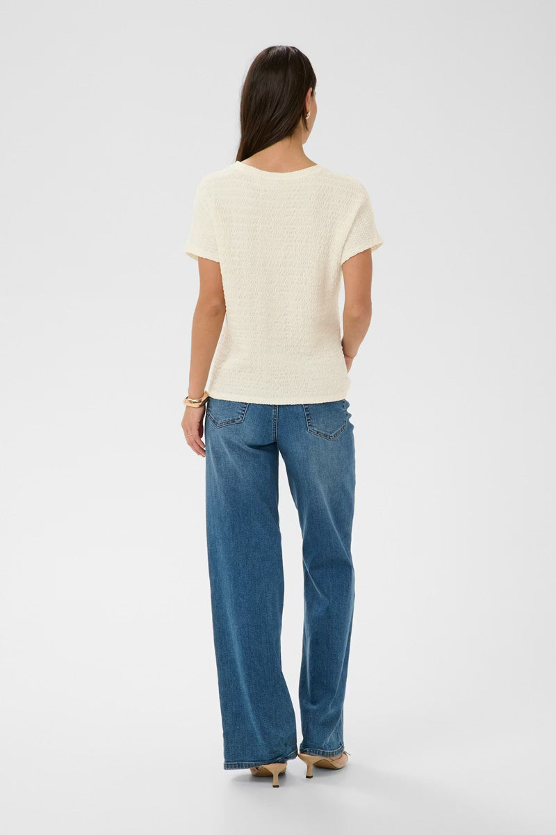 KAFFE KAfelicity Blouse Chalk White