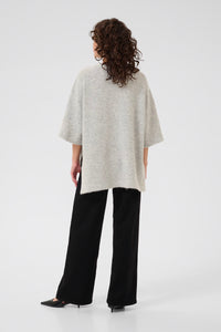 KAFFE KAniel Pullover Light Grey Melange