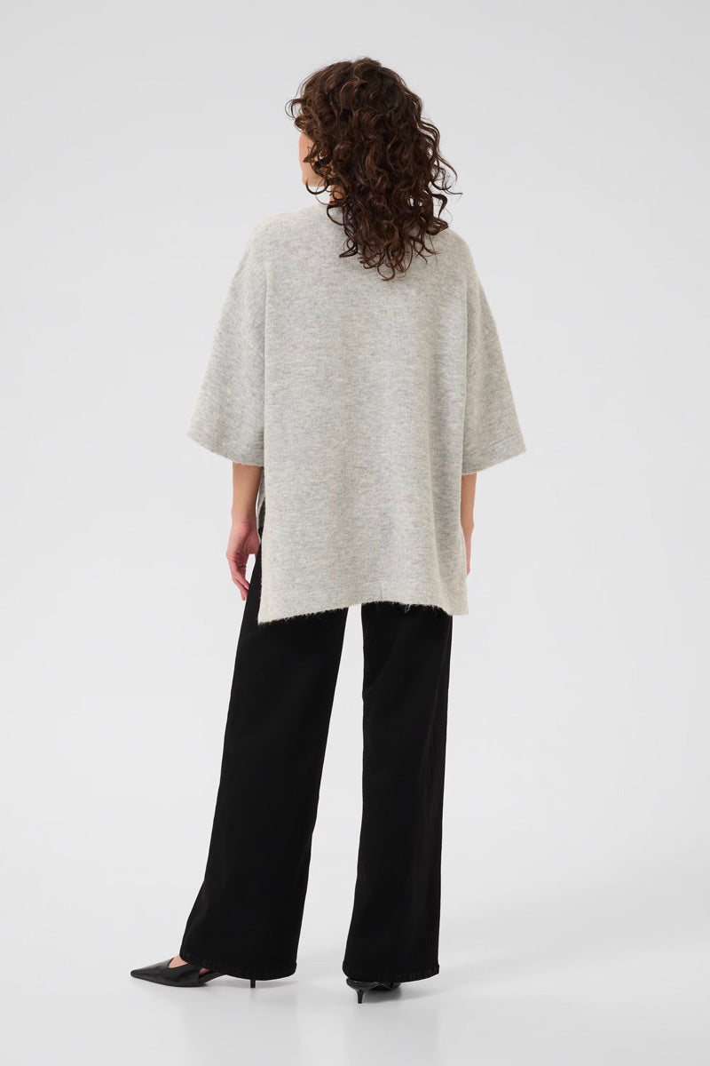 KAFFE KAniel Pullover Light Grey Melange