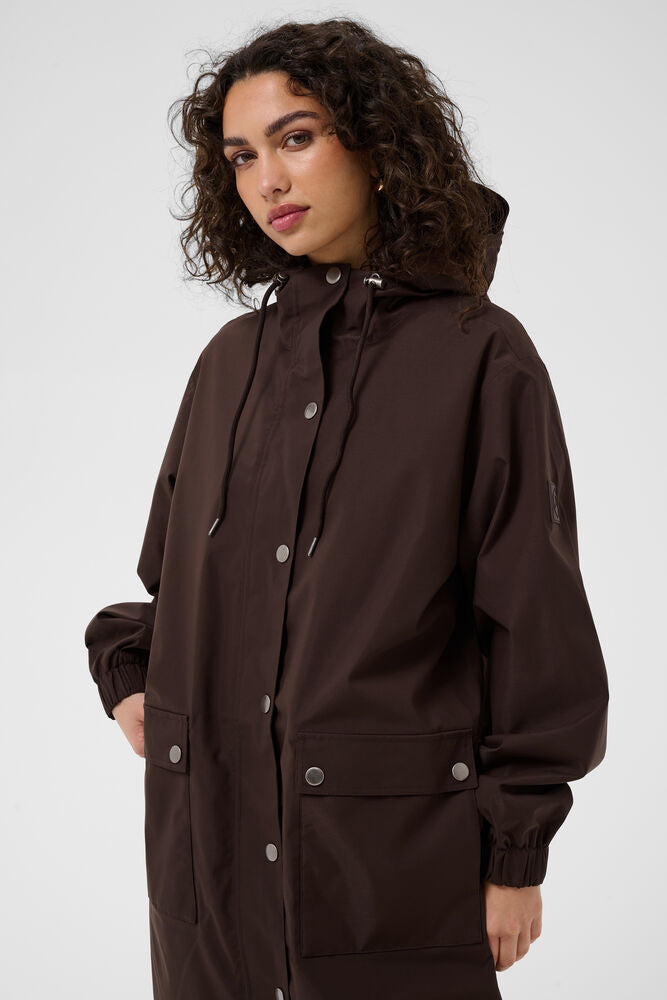 KAFFE KAennie Sophia Coat-Coffee Bean
