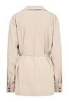 KAFFE KAtrinity Shirt Jacket Feather Gray
