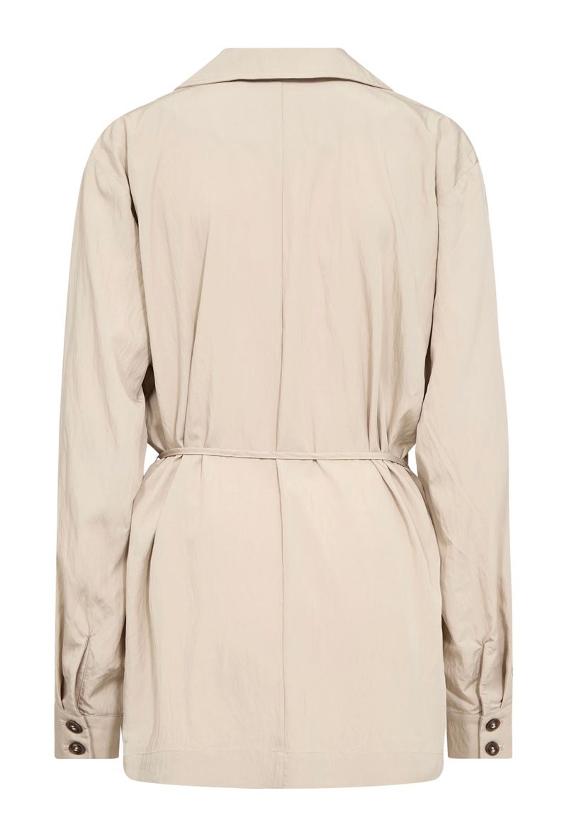 KAFFE KAtrinity Shirt Jacket Feather Gray