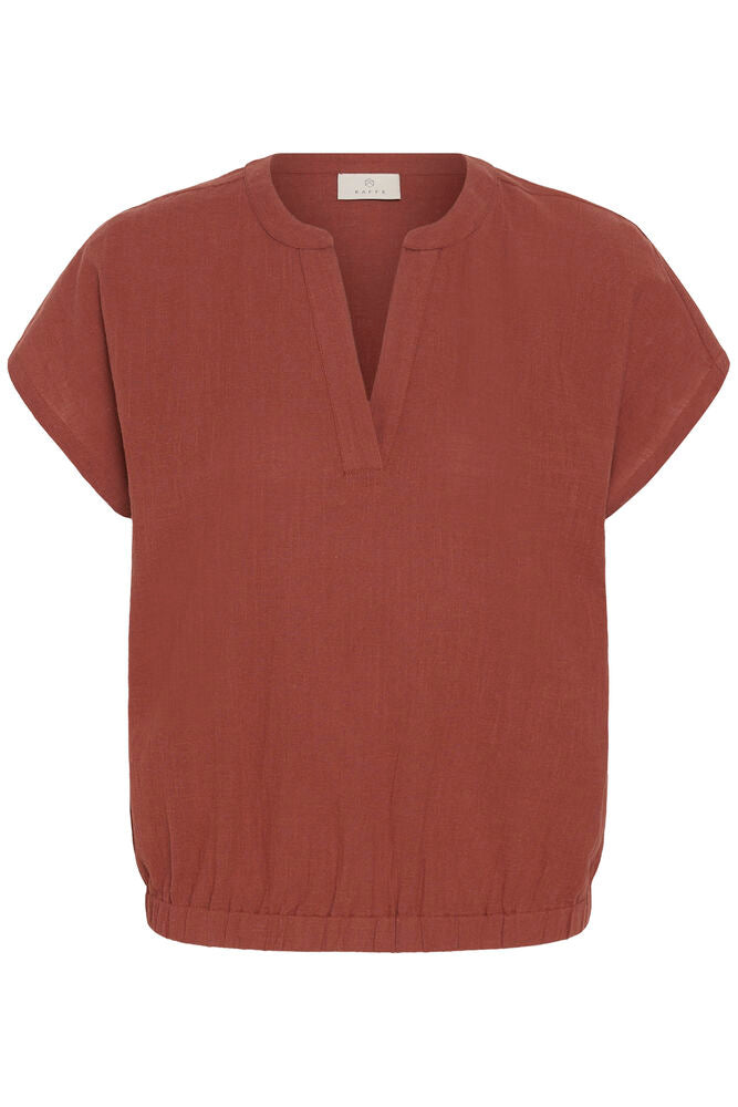 KAFFE KApauline Blouse Henna