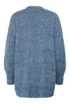 KAFFE KAtrina Long Cardigan Bering Sea Melange