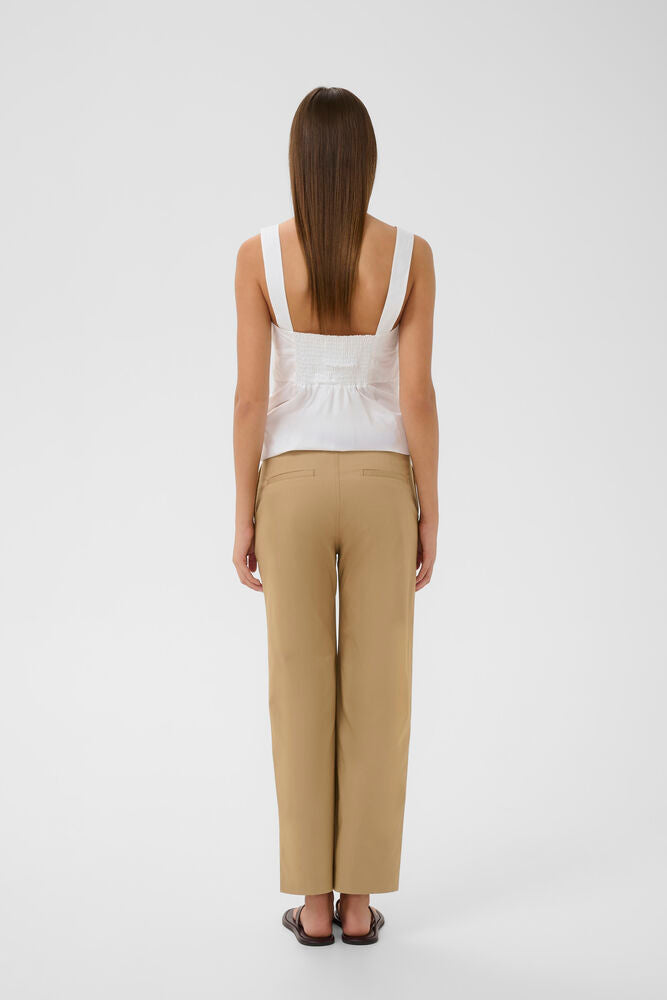 InWear ELVIA IW  Cropped Pants Latte