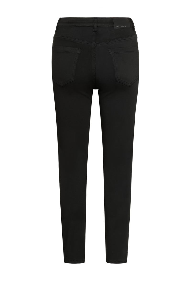 KAFFE KAwillow HW Slim Fit Jeans- Black