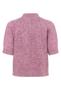 KAFFE KAcuba Turtleneck Pullover Tulipwood Melange