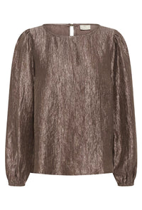KAFFE KArizz Blouse-Morel