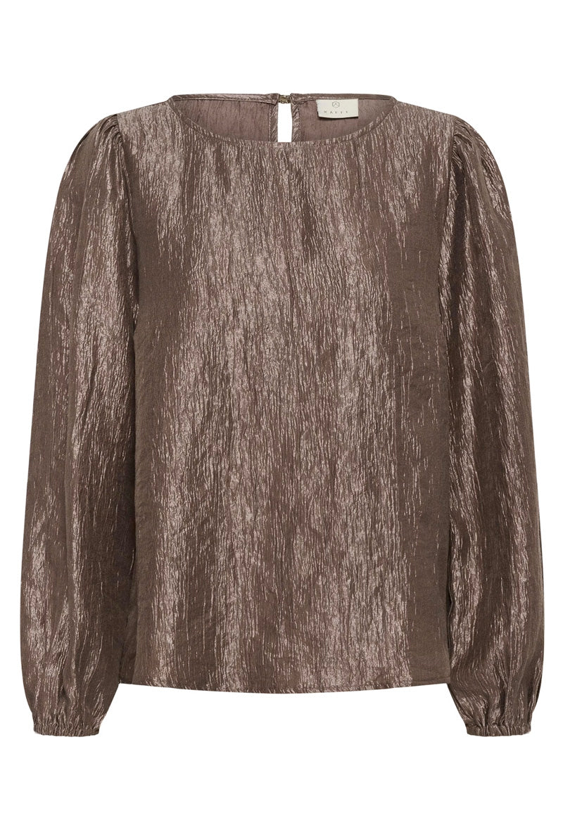 KAFFE KArizz Blouse-Morel