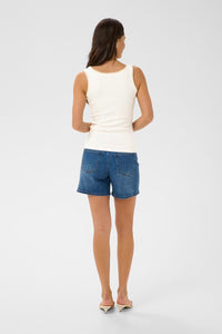 KAFFE KAcarna Tank Top Chalk White