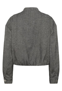 KAFFE KAvalentina Jacket Black/White Tweed