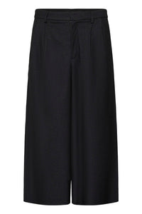 KAFFE KAgabby Culotte Pants Dark Grey Melange