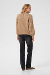 KAFFE KAtrina V-Neck Pullover Toasted Coconut
