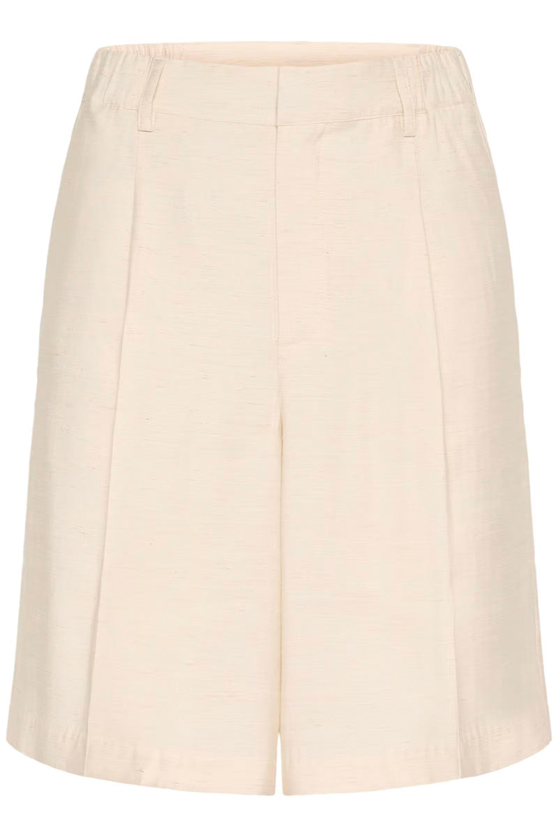 KAFFE KAannetta Shorts Feather Grey Melange.